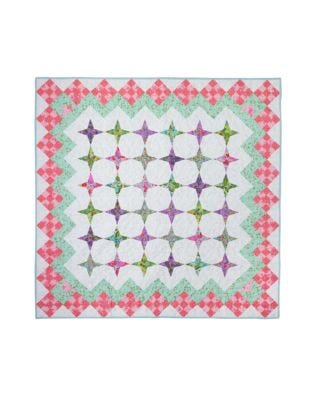 GO! Periwinkle Field Throw Quilt Pattern