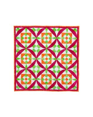 GO! Nine Patch Medley Throw Quilt Pattern