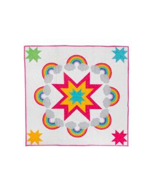 GO! Rainbow Radiance Table Topper Pattern