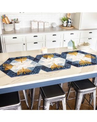 GO! 8 Crazy Nights Table Runner Pattern