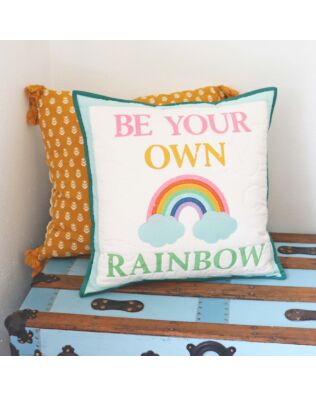 GO! Be Your Own Rainbow Throw Pillow Pattern
