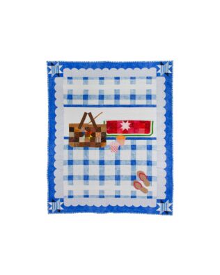 GO! Gingham Picnic Throw Quilt Pattern