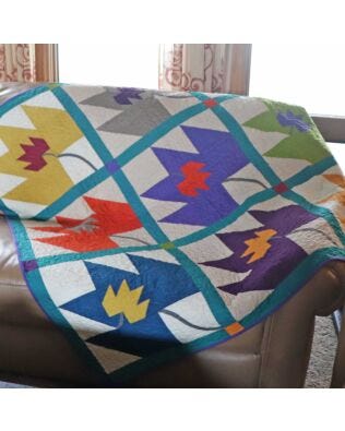 GO! Drift Throw Quilt Pattern