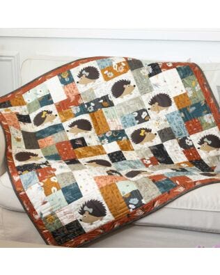 GO! Brambles and Bows Throw Quilt Pattern