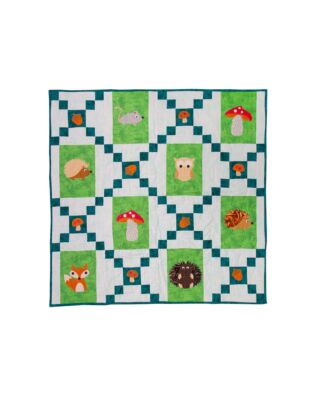 GO! Woodland Friends Throw Quilt Pattern