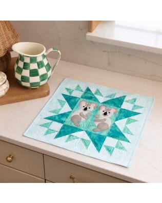 GO! Koala Friends Table Topper Pattern