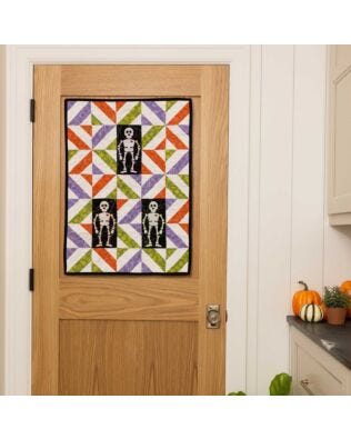 GO! Spooky Friends Door Banner Pattern by Chris Marchini of Rose City Originals