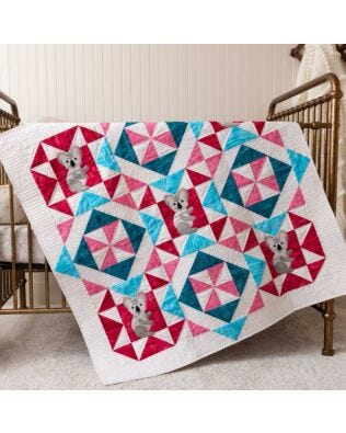 GO! Koalas in the Stars Baby Quilt Pattern