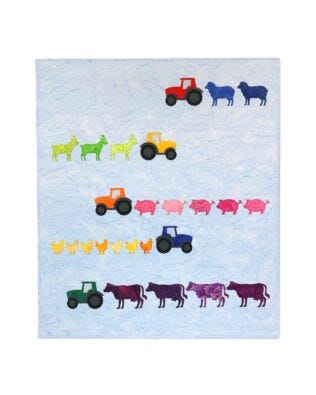 GO! Counting the Animals Quilt Pattern