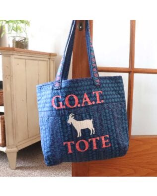 GO! The G.O.A.T. Tote Pattern