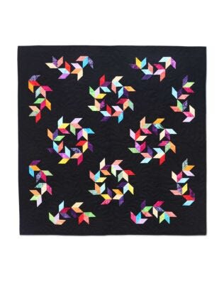 GO! Scrappy Swallows Throw Quilt Pattern