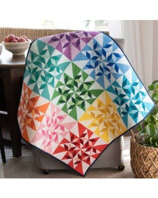 GO! Spinning Swallows Table Topper Pattern