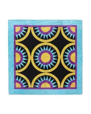 GO! New York Reflections Throw Quilt Pattern