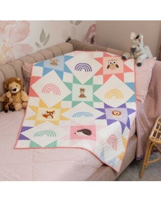 GO! Zoo Crew Baby Quilt Pattern