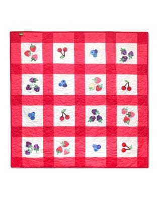 GO! Berry Picnic Blanket Pattern by Chris Marchini of Rose City Originals