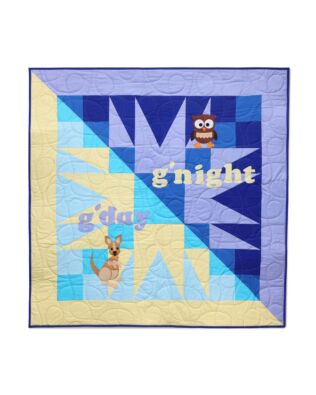 GO! G'day, G'night Baby Quilt Pattern