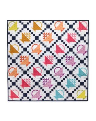 GO! Bunches of Baskets Baby Quilt Pattern