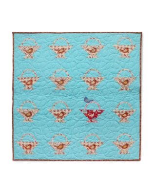 GO! Birds in a Basket Throw Quilt Pattern
