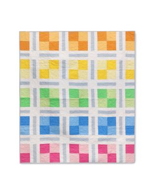 GO! City Blocks Throw Quilt Pattern