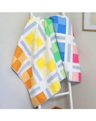 GO! City Blocks Throw Quilt Pattern
