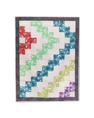 GO! Stacked Throw Quilt Pattern