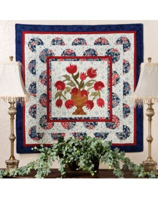 GO! An American Beauty Wall Hanging Pattern (PQ141341-12)