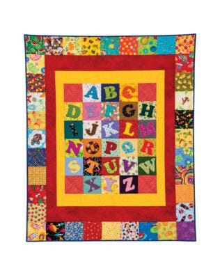 GO! Alphabet Soup Quilt Pattern (PQ141359-9)