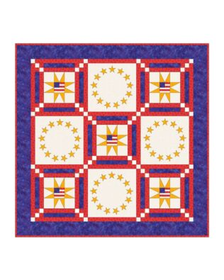 GO! Colonial Stars Quilt Pattern