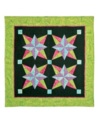 GO! Blazing Star Wall Hanging Pattern (PQ4607i)