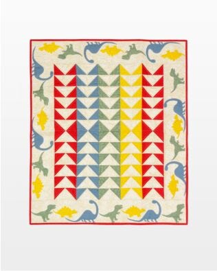 GO! Dinosaur Parade Wall Hanging Pattern
