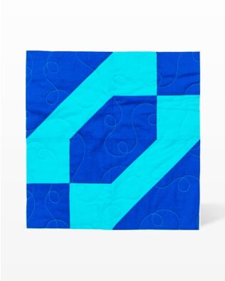 GO! Trapezoid 45°-1 9/16”H x 4 15/16"W Cut (3" Finished Square) Die