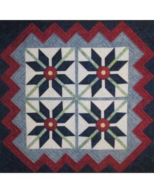 Snow Blossom Wall Hanging Throw Pattern
