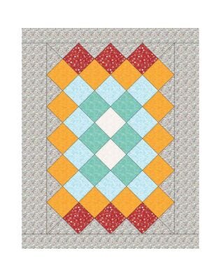 Words of Freedom Quilt Pattern for GO! and Studio (NNQ50e)
