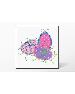 GO! Easter Egg Single #1 Embroidery Designs by V-Stitch Designs