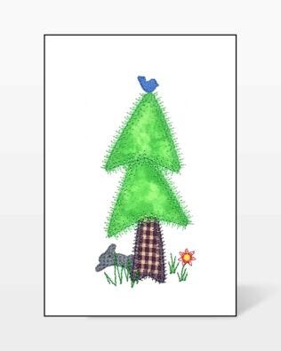 GO! Fairytale Trees Embroidery by V-Stitch Designs