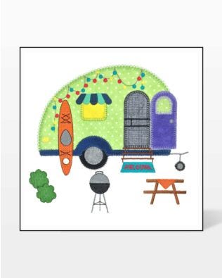 GO! Summer Camping Embroidery by V-Stitch Designs