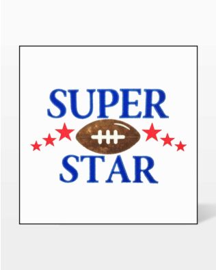 GO! Super Star Embroidery by V-Stitch Designs