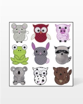 GO! Talk to the Animals Embroidery Design by V-Stitch Designs