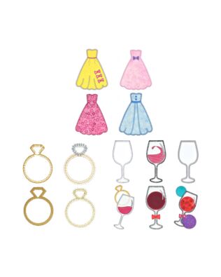 GO! Wedding Medley Set Embroidery by V-Stitch Designs