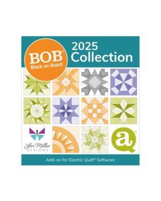 Electric Quilt Add-On AccuQuilt GO! BOB 2025 Collection