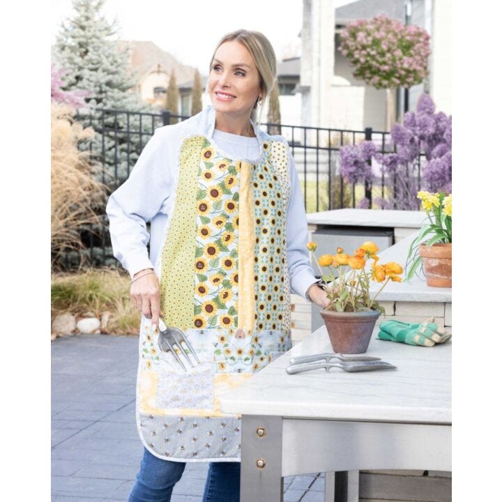 Clothing Coverall Quilt As You Go Kit Adult Bib Apron AccuQuilt
