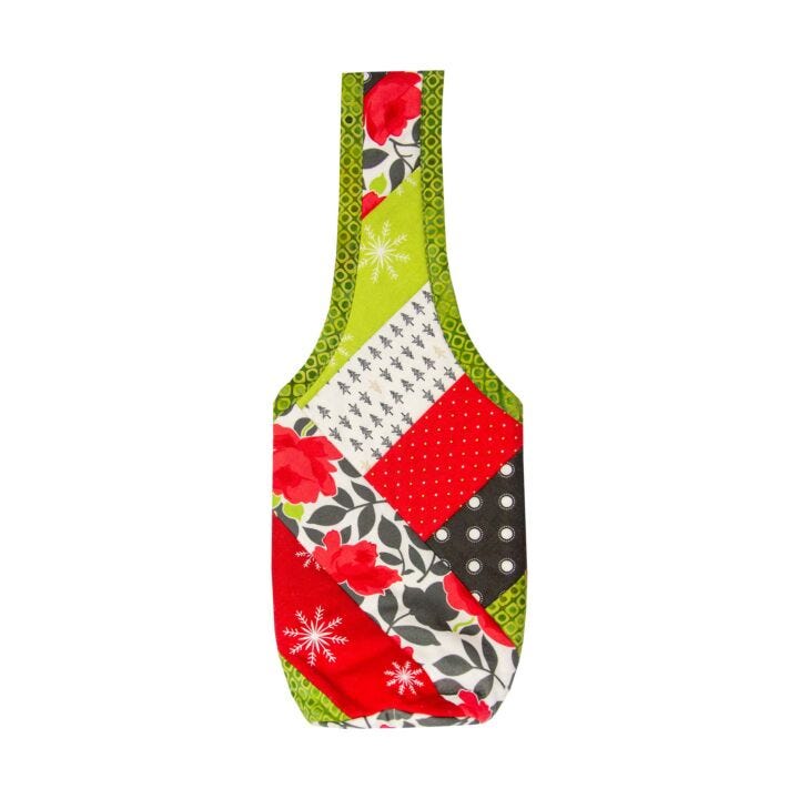 Quilt as you go wine totes discount