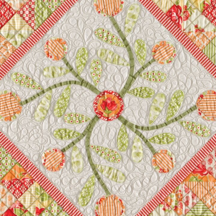 ★TOUT Y EST★ MIGNON QUILTING BAGRED AB239OBG032MRD GO! Marmalade Swag Quilt Pattern - AccuQuilt