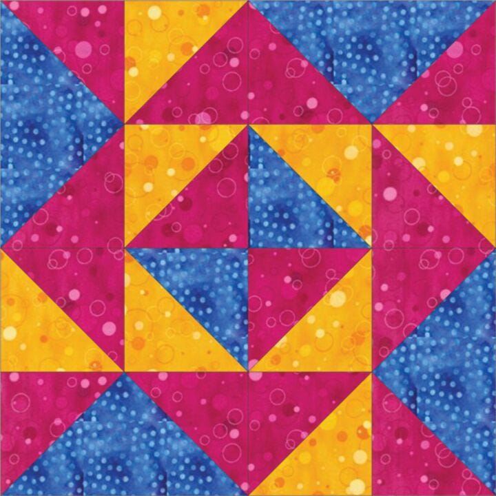 新品★Peak PatchworkQuiltedNORAGICoat GO! Blockade Block Pattern - AccuQuilt