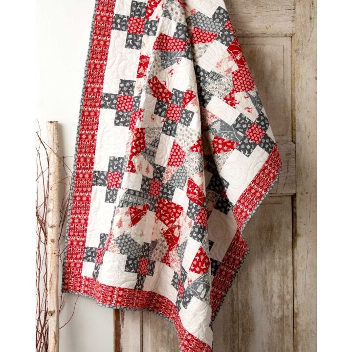 【ジャーナルスタンダード ホームステッド】TWEED QUILT ブルゾン GO! Scandinavian Crazy Winter Quilt Pattern - AccuQuilt