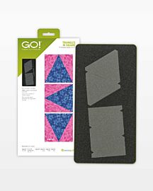 GO! Triangles in Square-3" Finished Square Die