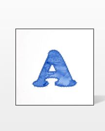 GO! Carefree Alphabet Uppercase Set Embroidery Designs