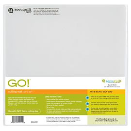 GO! Cutting Mat-10" x 10"  (Value 2-Pack, 5% Savings)