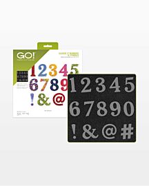 GO! Classic 2" Numbers & Symbols Die