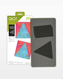 GO! Triangles in Square-4" Finished Square Die